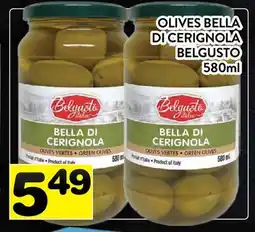 Supermarché PA OLIVES BELLA DI CERIGNOLA BELGUSTO offer