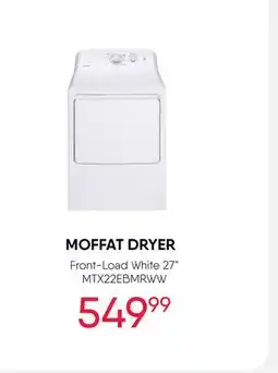 Meubles RD Moffat Dryer offer