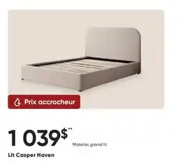 Dormez Vous Lit Casper Haven offer