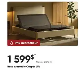 Dormez Vous Base ajustable Casper Lift offer