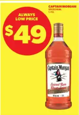 Real Canadian Liquorstore Captain Morgan Spiced Rum offer