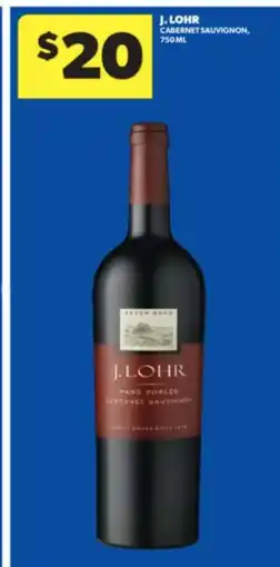 Real Canadian Liquorstore J. Lohr Cabernet Sauvignon offer