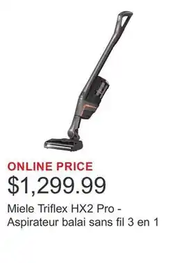 Costco Miele Triflex HX2 Pro - Aspirateur balai sans fil 3 en 1 offer