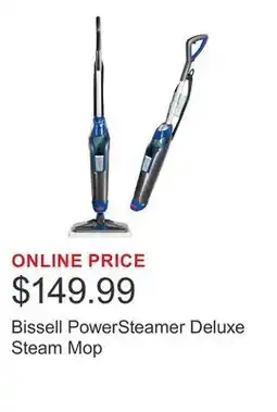 Costco Bissell PowerSteamer Deluxe Steam Mop offer