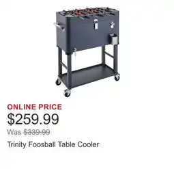 Costco Trinity Foosball Table Cooler offer