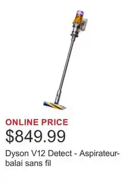 Costco Dyson V12 Detect - Aspirateur-balai sans fil offer