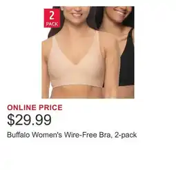 Costco Buffalo Women's Wire-Free Bra, 2-pack offer