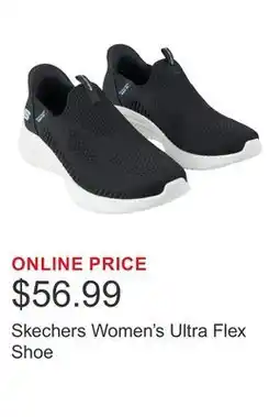 Costco Skechers Women's Ultra Flex Shoe offer