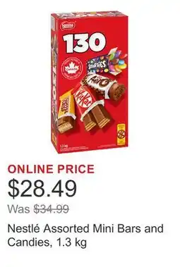 Costco Nestlé Assorted Mini Bars and Candies offer