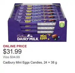 Costco Cadbury Mini Eggs Candies, 24 × offer
