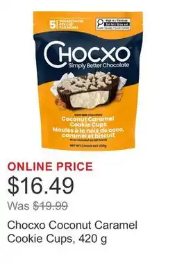 Costco Chocxo Coconut Caramel Cookie Cups offer