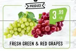 Tavora Foods Fresh green & red grapes offer