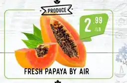 Tavora Foods Fresh papaya by air offer