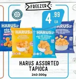 Tavora Foods Harus assorted tapioca offer