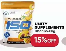 Healthy Planet Unity supplements clear iso offer