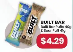 Healthy Planet Built bar built bar puffs & sour puff offer
