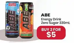Healthy Planet ABE Energy Drink Zero Sugar offer