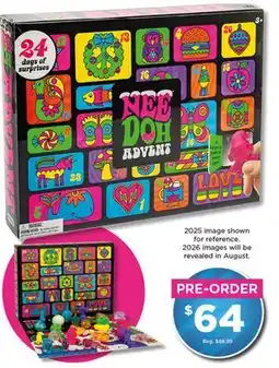 Showcase NeeDoh Advent Calendar offer