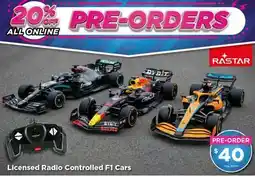 Showcase Licensed Radio Controlled F1 Cars offer