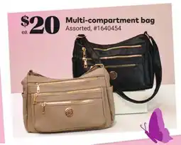 Giant Tiger Multi-compartment bag offer