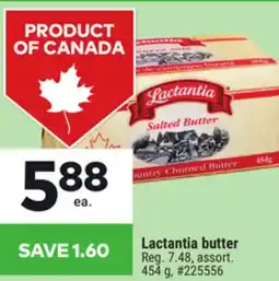 Giant Tiger Lactantia butter offer