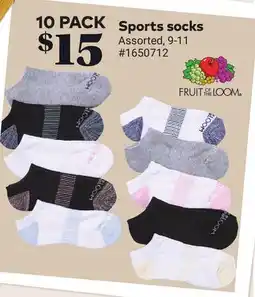 Giant Tiger Sports socks offer