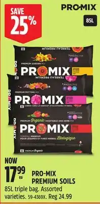 Canadian Tire PRO-MIX PREMIUM SOILS offer