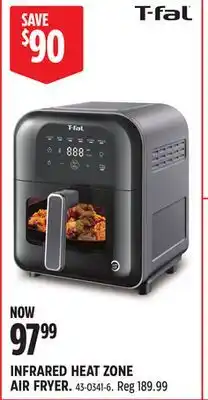 Canadian Tire T-fal INFRARED HEAT ZONE AIR FRYER offer