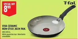 Canadian Tire T-Fal VIVA CERAMIC NON-STICK 26CM PAN offer