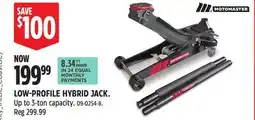 Canadian Tire MotoMaster LOW-PROFILE HYBRID JACK offer