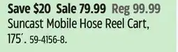Canadian Tire Suncast Mobile Hose Reel Cart, 175 offer