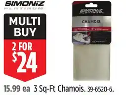 Canadian Tire SIMONIZ 3 Sq-Ft Chamois offer