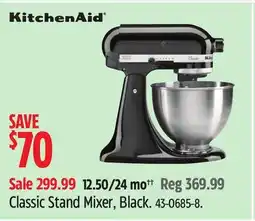 Canadian Tire Classic Stand Mixer, Black offer