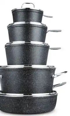 Canadian Tire Heritage The Rock 10-Pc Forged Non-Stick Cookset offer