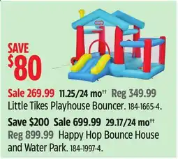 Canadian Tire Little Tikes Playhouse Bouncer offer