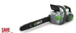Canadian Tire EGO POWER+ 56V Brushless Chainsaw, 18 with 5Ah Battery & Charger offer