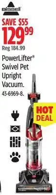 Canadian Tire BISSELL PowerLifter Swivel Pet Upright Vacuum offer