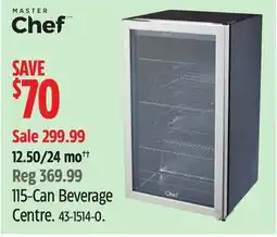 Canadian Tire 115-Can Beverage Centre offer