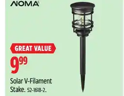 Canadian Tire Noma Solar V-Filament Stake offer