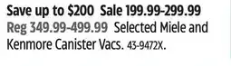 Canadian Tire Kenmore Pet Friendly Pop-N-Go HEPA Multi-Surface Bagged Corded Canister Vacuum, 14-in, 12A ‌ offer