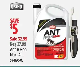 Canadian Tire ORTHO Ant B Gon Max offer