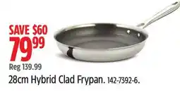 Canadian Tire PADERNO 28cm Hybrid Clad Frypan offer
