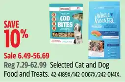 Canadian Tire Purina Fancy Feast Selected Cat and Dog Food and Treats offer