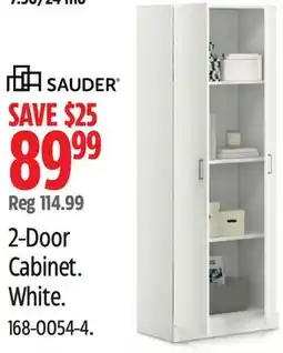 Canadian Tire Sauder 2-Door Cabinet offer