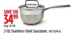 Canadian Tire PADERNO Classic 18/10 Stainless Steel Saucepan, PFOA-Free, Dishwasher & Oven Safe offer