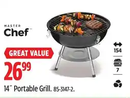 Canadian Tire MASTER Chef 14˝ Portable Grill offer