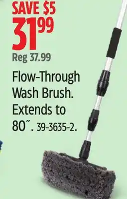 Canadian Tire SIMONIZ Flow-Through Wash Brush. Extends to 80˝ offer