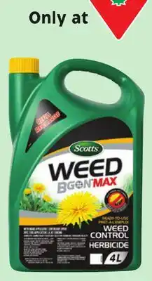 Canadian Tire Scotts Weed B Gon 4L Refill offer
