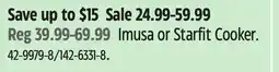 Canadian Tire Imusa or Starfit Cooker offer