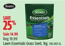 Canadian Tire Lawn Essentials Grass Seed, 1kg offer